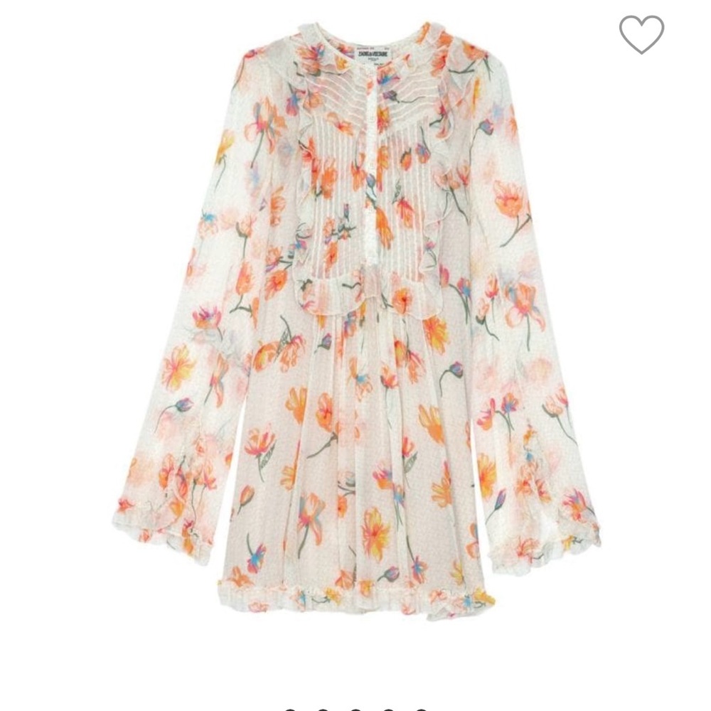 ZADIG & VOLTAIRE
Rackel Floral Chiffon Minidress